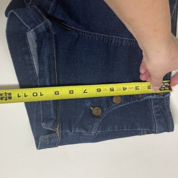 Blue Spice Dark Denim Sailor Shorts, Juniors Size 3 - Hot Pants, Booty Shorts - Picture 5 of 10